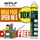 Montážní lepidlo (PUR) pistolové - FIX SPEED 90S - 10 ks MEGA PACK 750ml